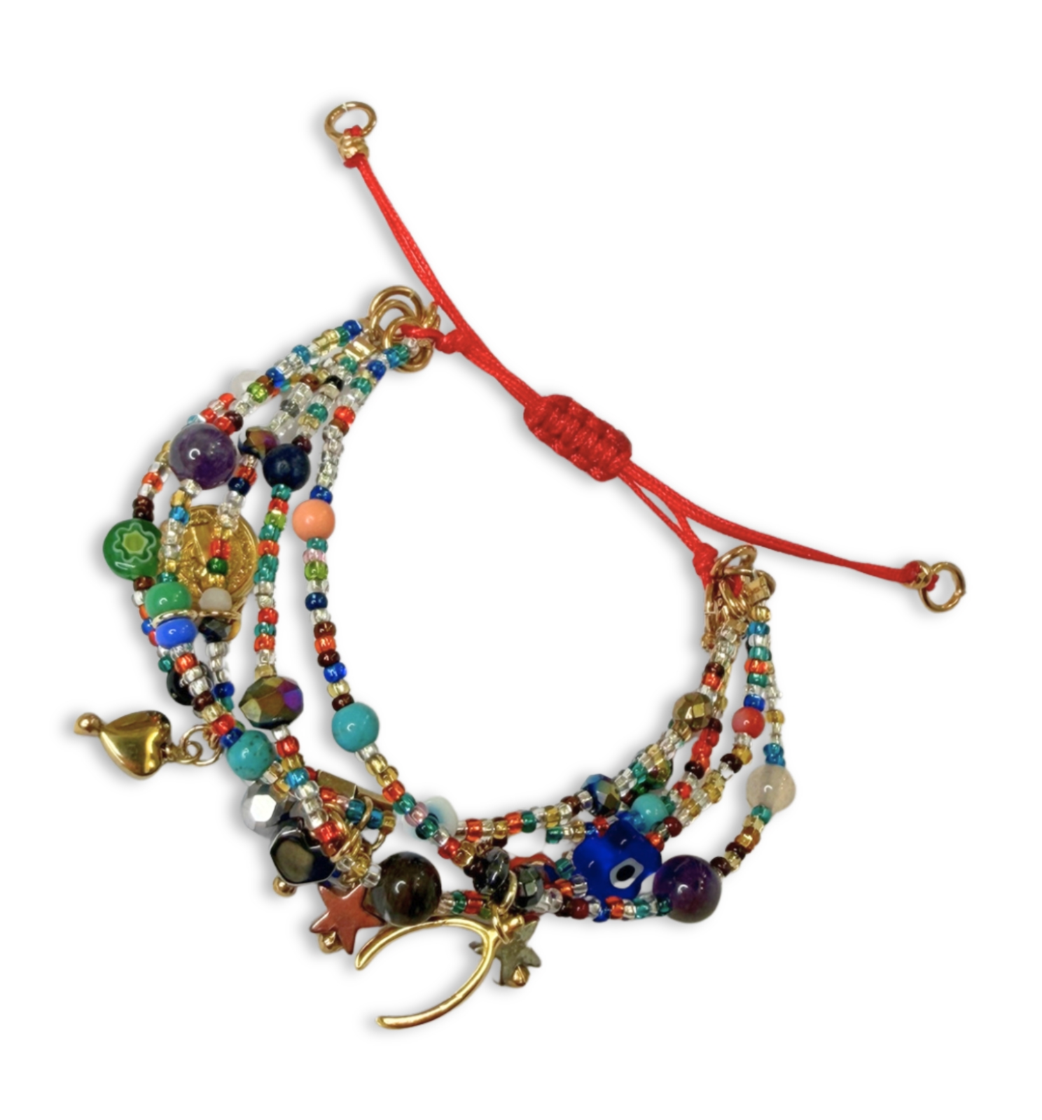 Pulsera Amuleto Multicolor
