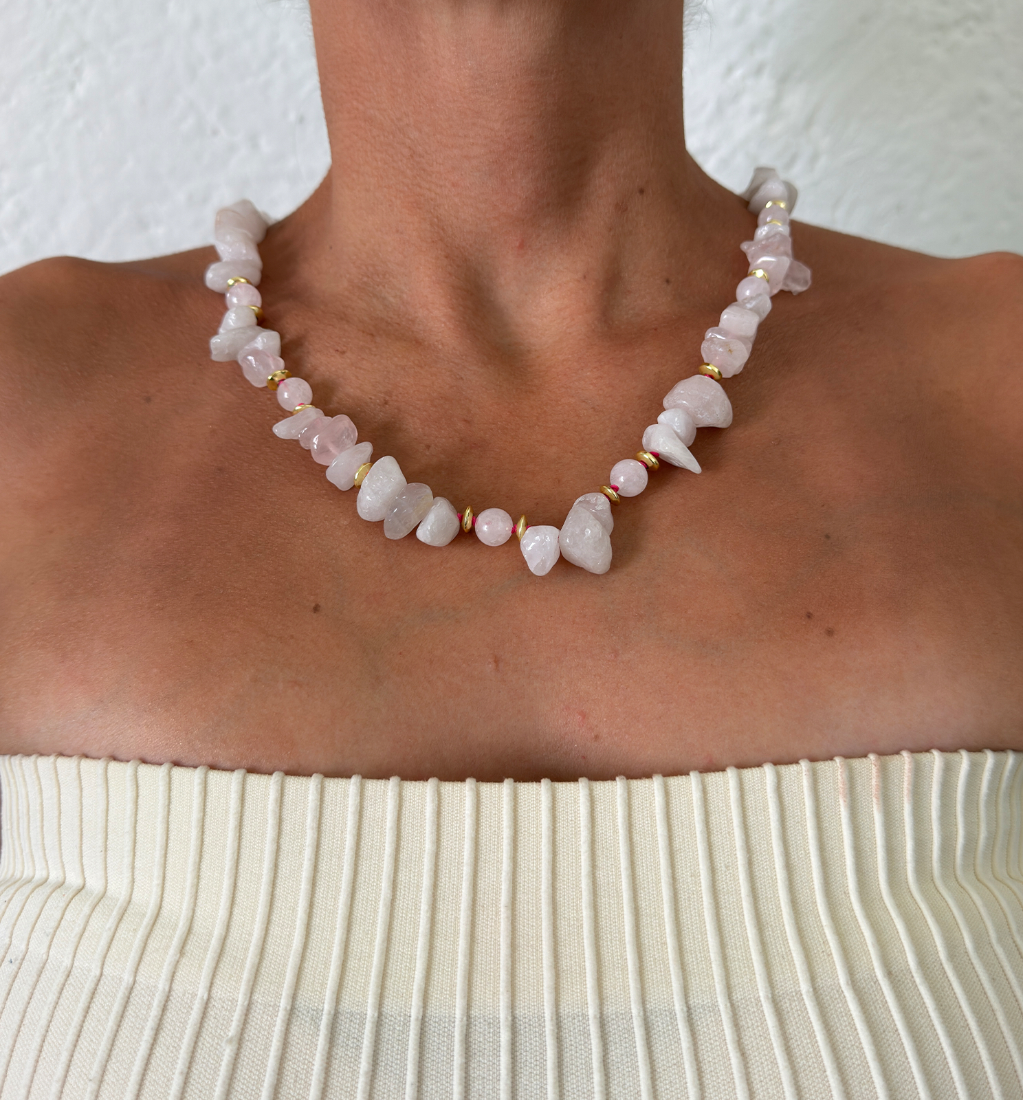 Collar Aura de Cuarzo