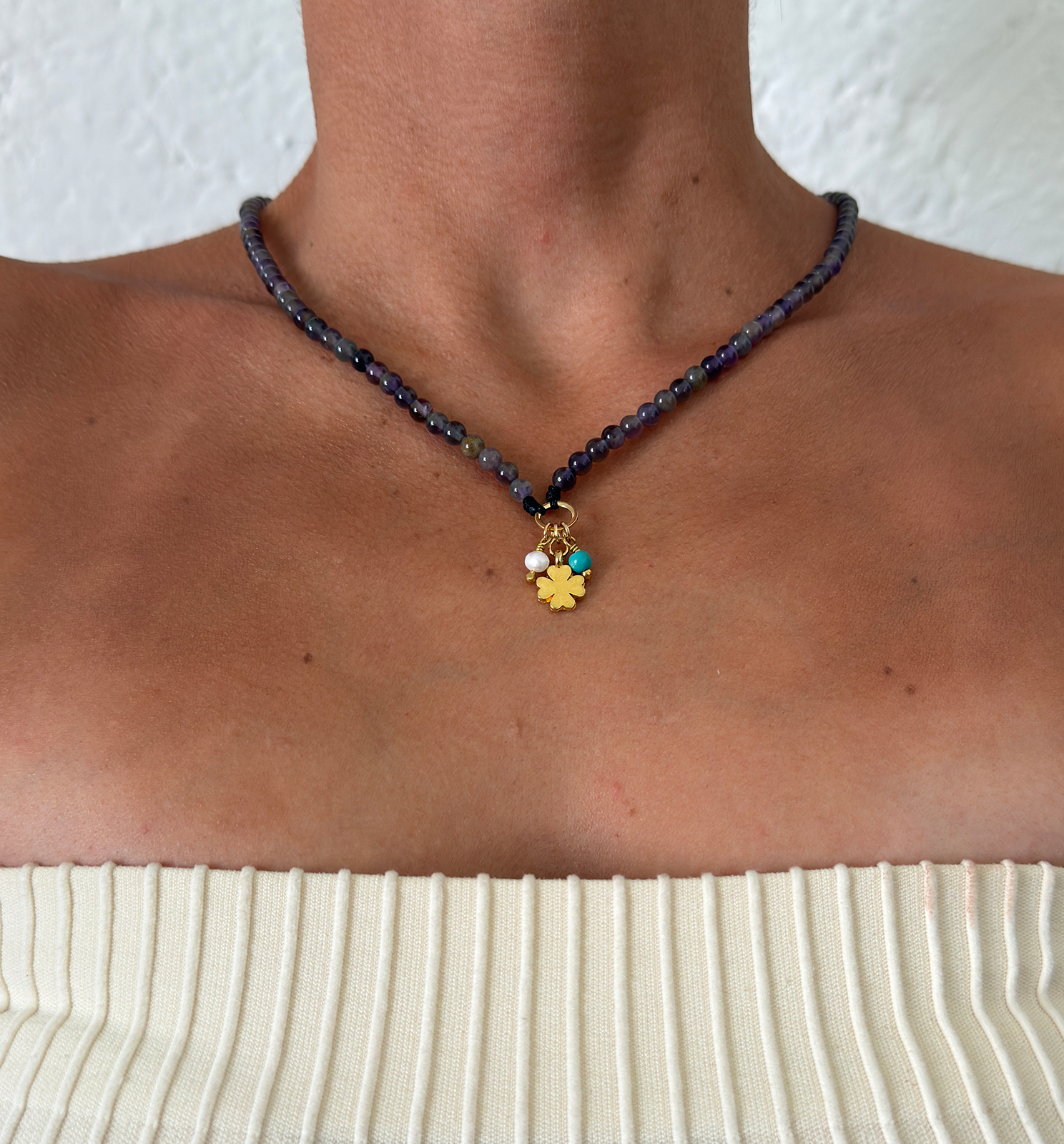 Collar Amatista de la Fortuna