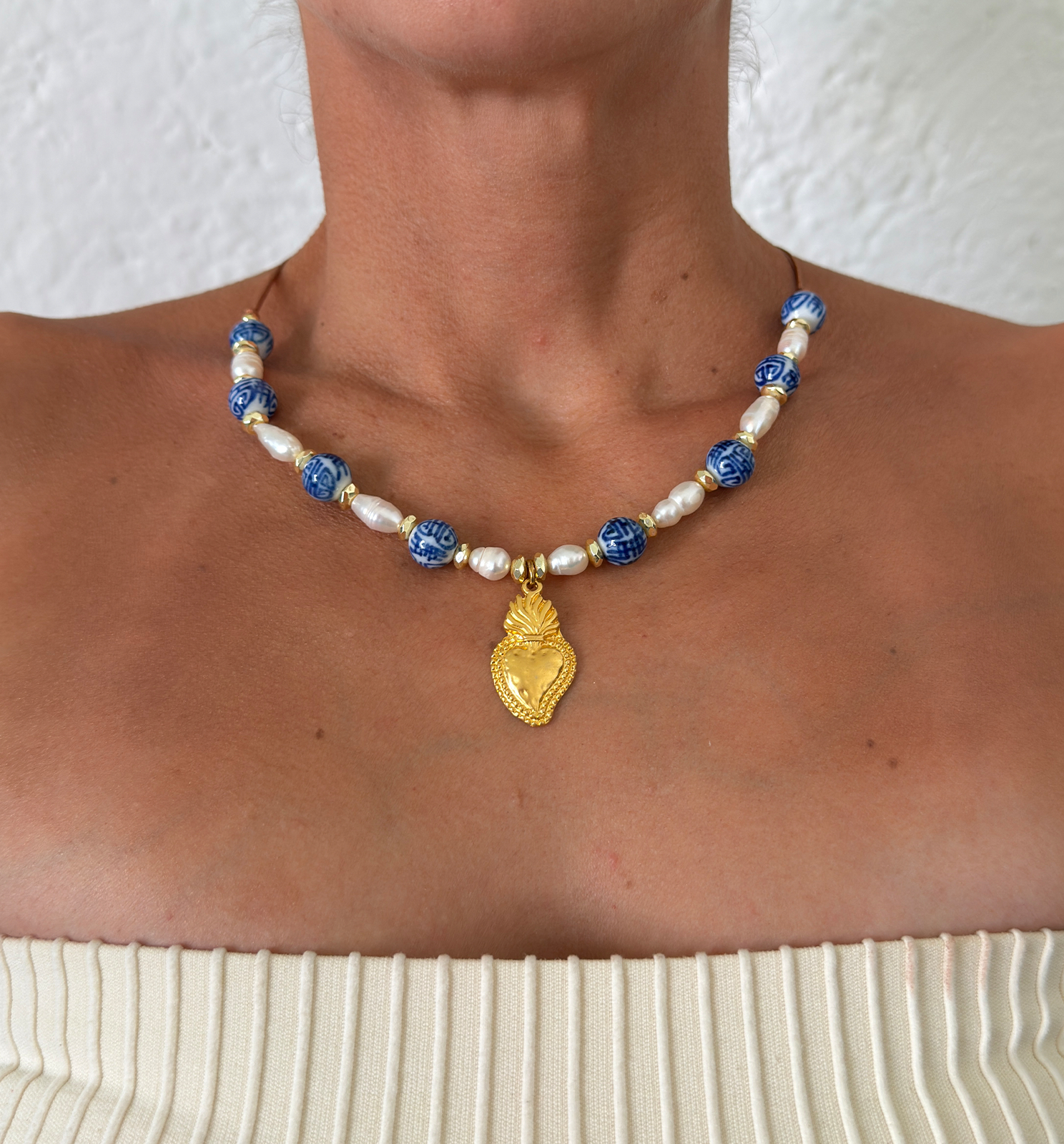 Collar Corazón del Mar