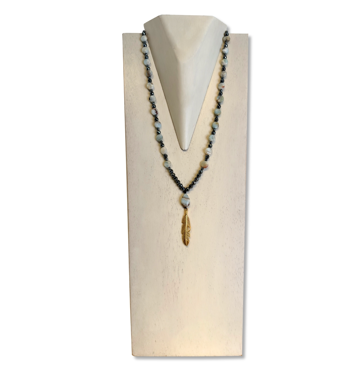 Collar Pluma de Luna