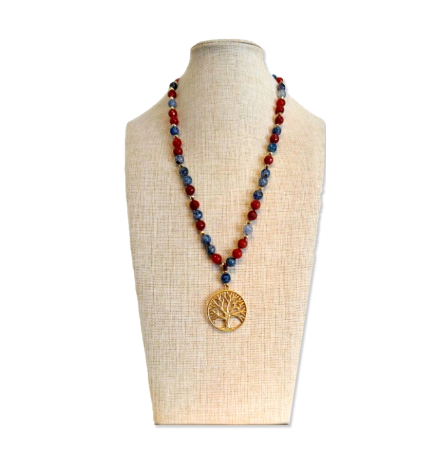 Collar Árbol Dorado