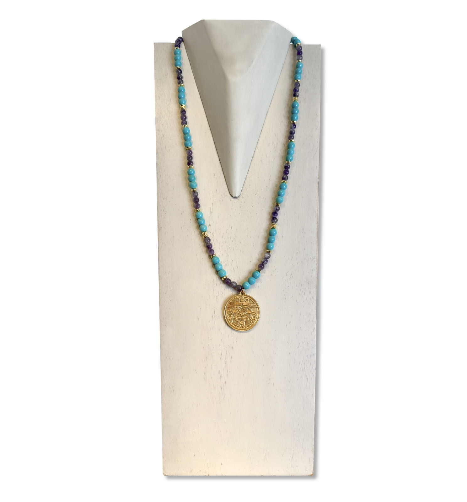 Collar Círculo Dorado
