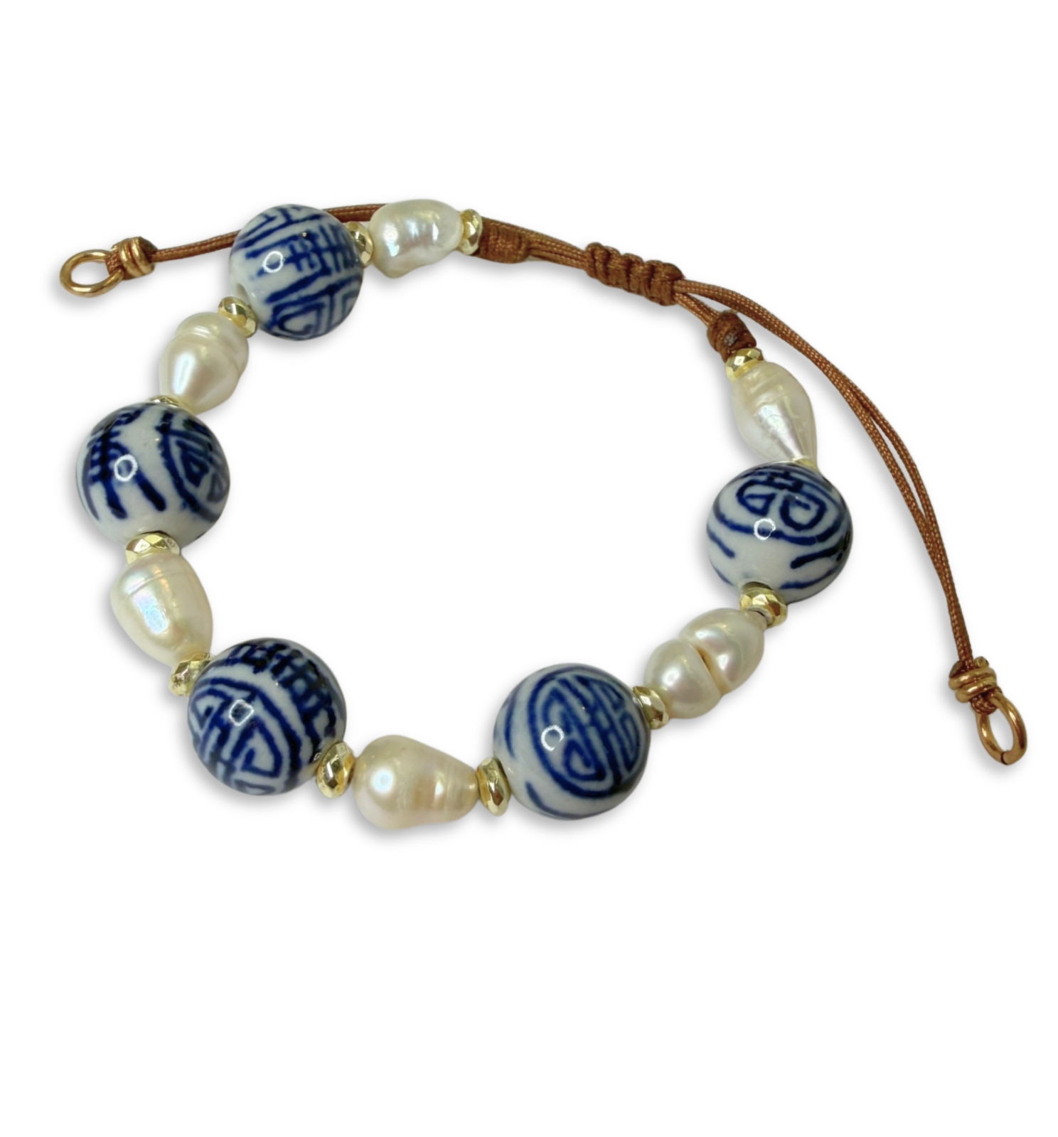 Pulsera Cielo y Marfil